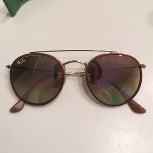 RAY-BAN SUNGLASSES (round double bridge)